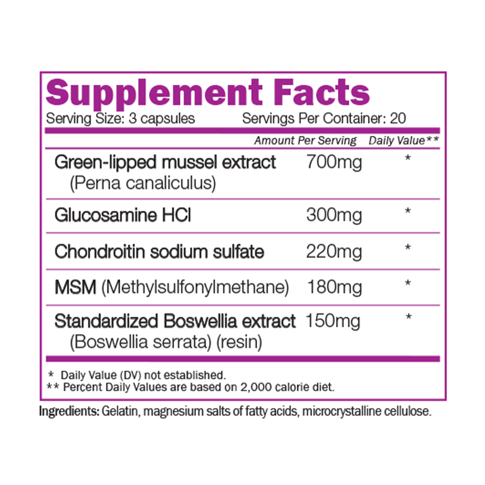 NATURALICO Mobility Max 60 капсули