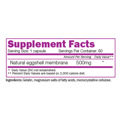 NATURALICO Natural Eggshell Membrane 60 капсули