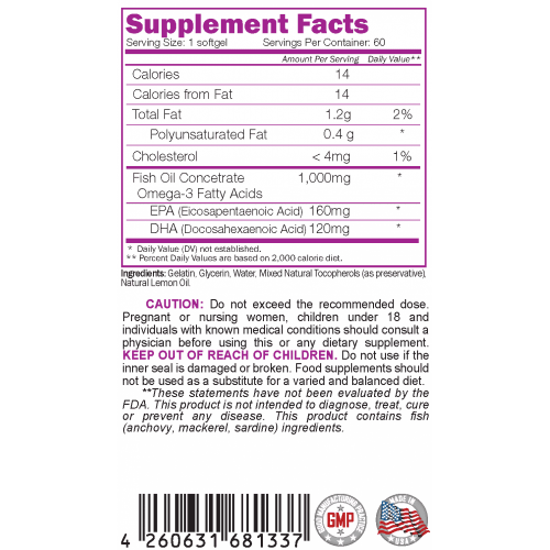 NATURALICO Omega-3 60 меки капсули