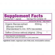 NATURALICO Organic Bacopa 60 капсули