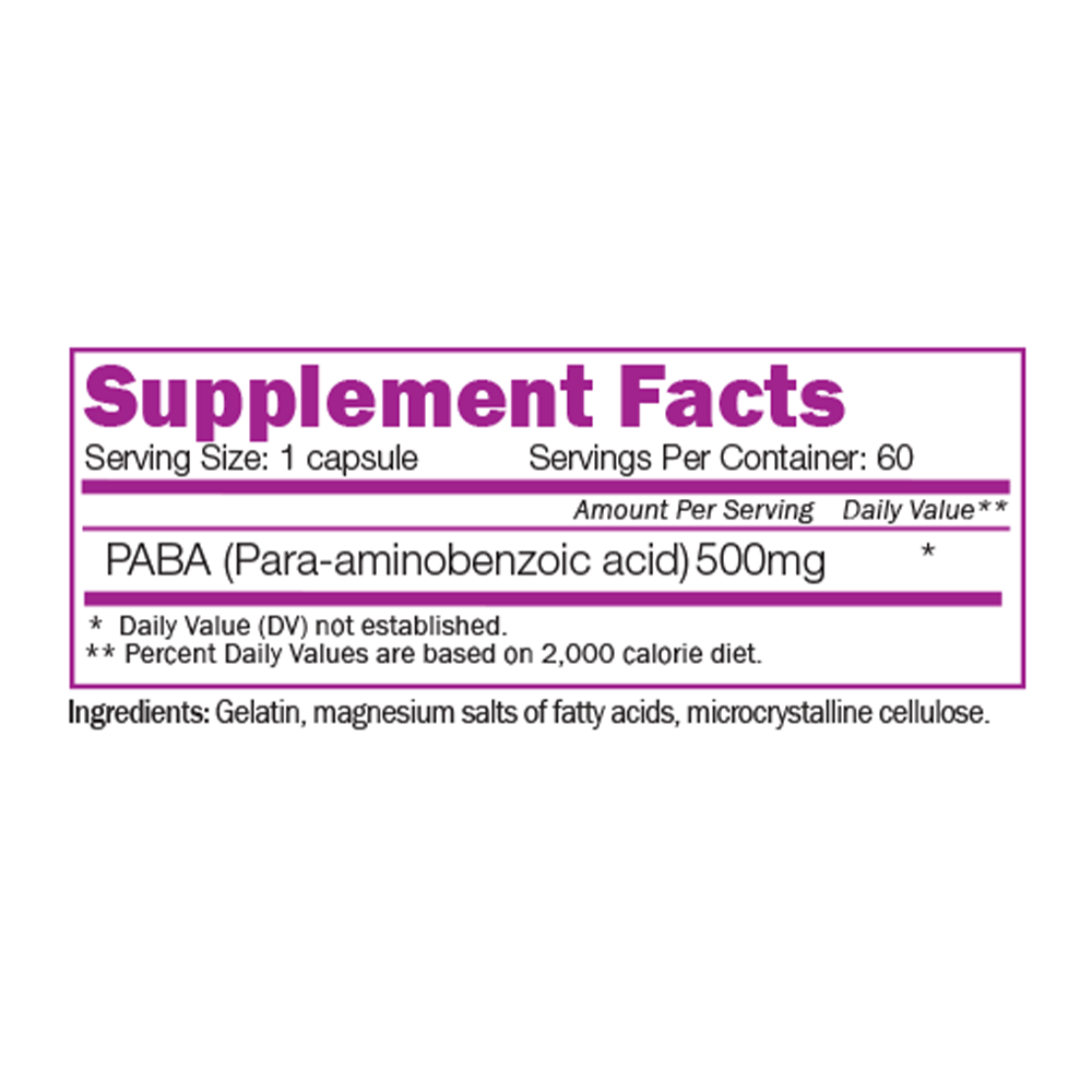 NATURALICO PABA 60 капсули