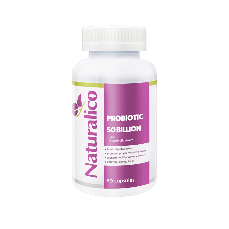 NATURALICO Probiotic 50 Billion 60 капсули