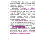 NATURALICO Probiotic 50 Billion 60 капсули