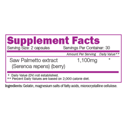 NATURALICO Saw Palmetto 60 капсули