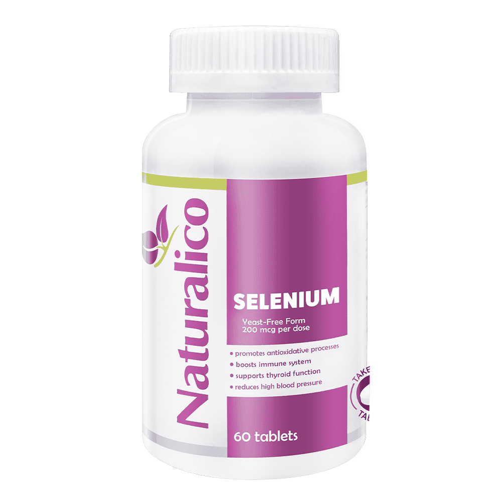 NATURALICO Selenium 60 таблетки
