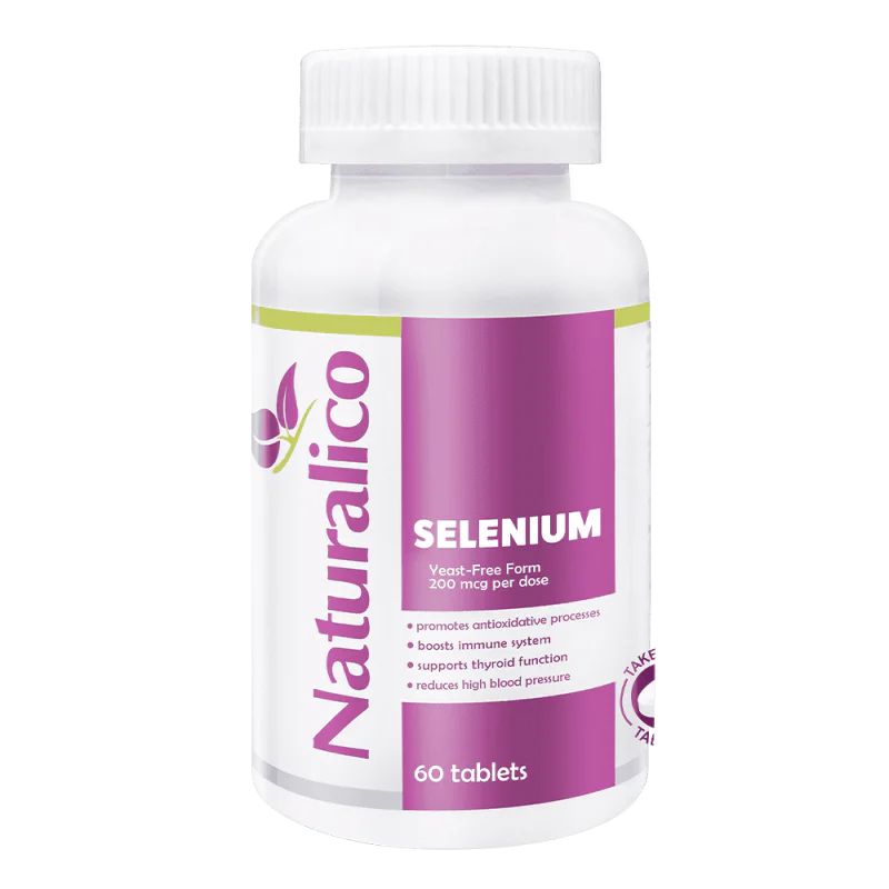 NATURALICO Selenium 60 таблетки
