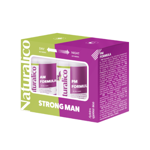 NATURALICO Strong Man AM/PM Formula 2 x 60 таблетки
