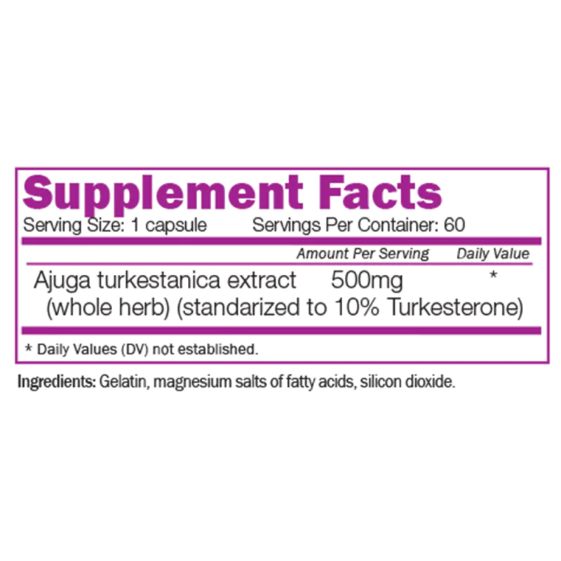NATURALICO Turkesterone 60 капсули