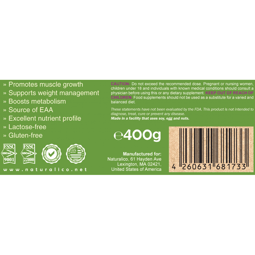 NATURALICO Vegan Protein 400 г 