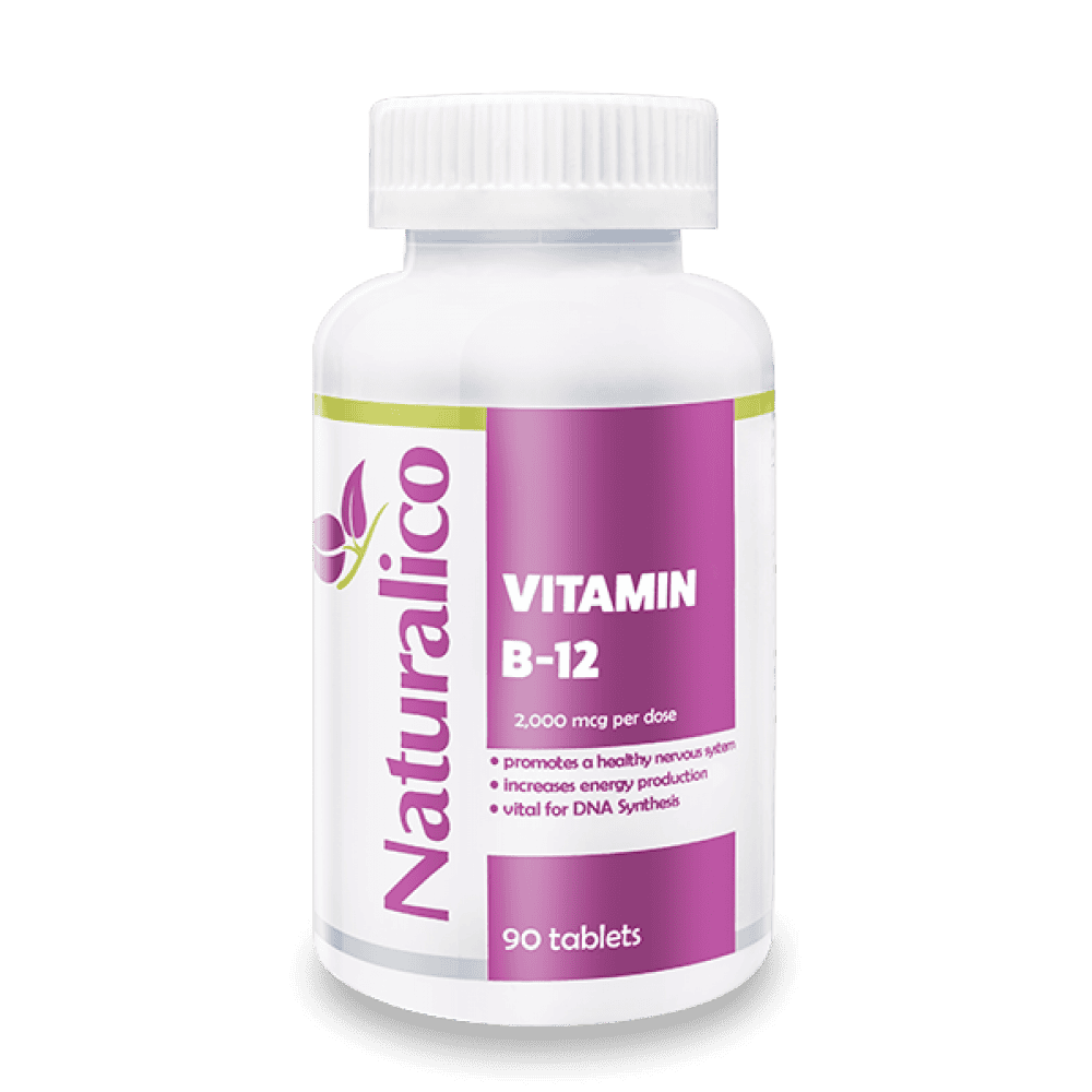 NATURALICO Vitamin B-12 90 таблетки