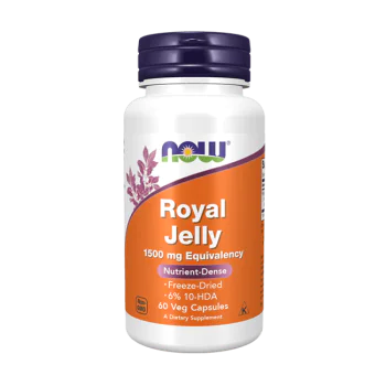 Now Royal Jelly 1500мг 60 веган капсули