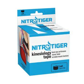 NITROTIGER Kinesiology Tape 1 roll 5 см x 5 м