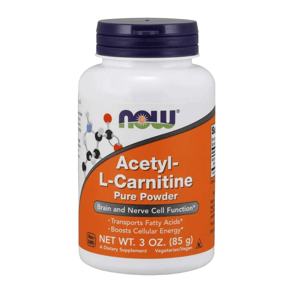 NOW Acetyl-L Carnitine Powder 85 гр