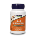 NOW Acidophilus 4x6 60 растителни капсули