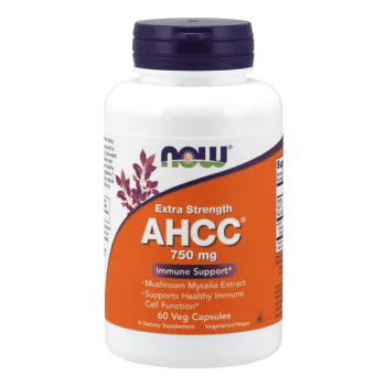 NOW AHCC 750 мг 60 капсули
