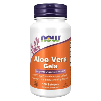 NOW Aloe Vera Gels 100 дражета
