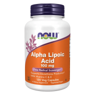 NOW Alpha Lipoic Acid 100 мг 120 растителни капсули