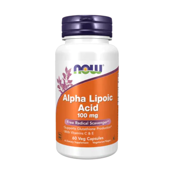 NOW Alpha Lipoic Acid 100 мг 60 растителни капсули