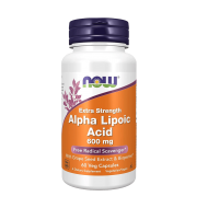 NOW Alpha Lipoic Acid 600мг 60 растителни капсули
