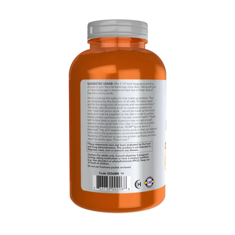 NOW Amino-9 Essentials Powder 330 г