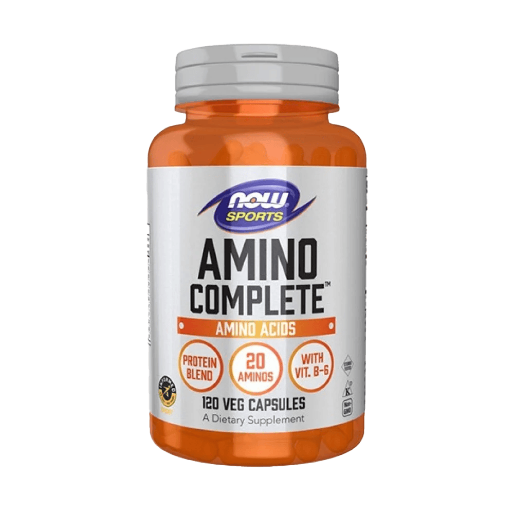 NOW Amino Complete 120 растителни капсули
