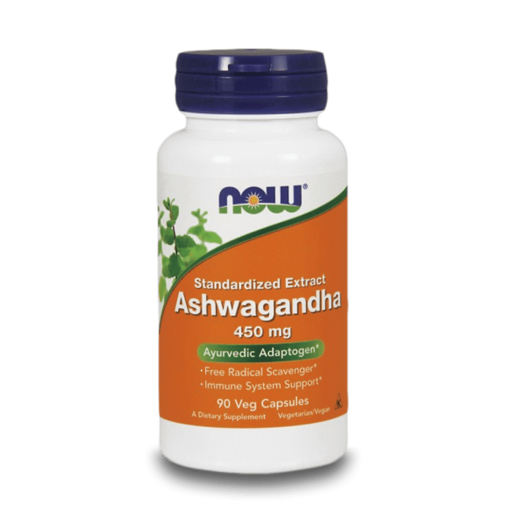 NOW Ashwagandha 450 мг 90 растителни капсули