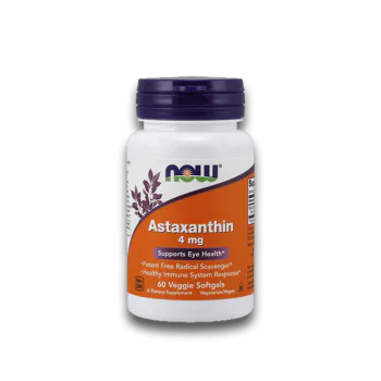 NOW Astaxanthin 4mg 60 дражета