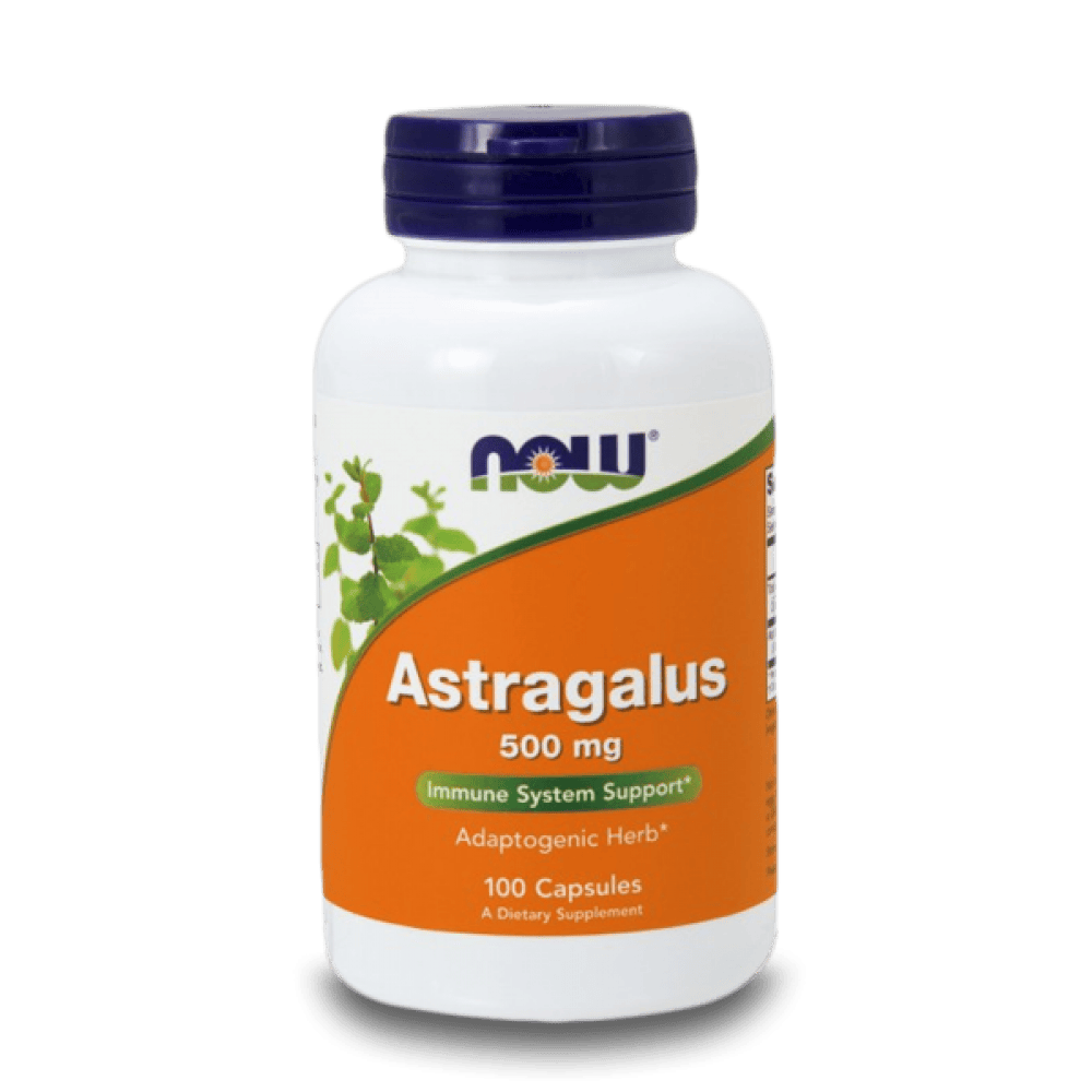 Now Astragalus 500 мг 100 капсули