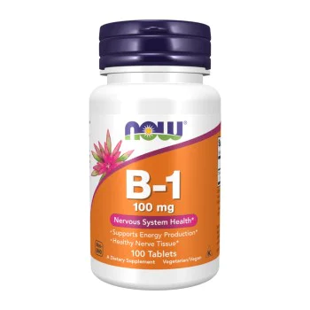 NOW Vitamin B-1 100 мг 100 таблетки