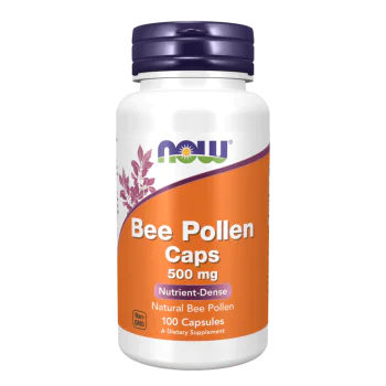 NOW Bee Pollen 500 мг 100 капсули