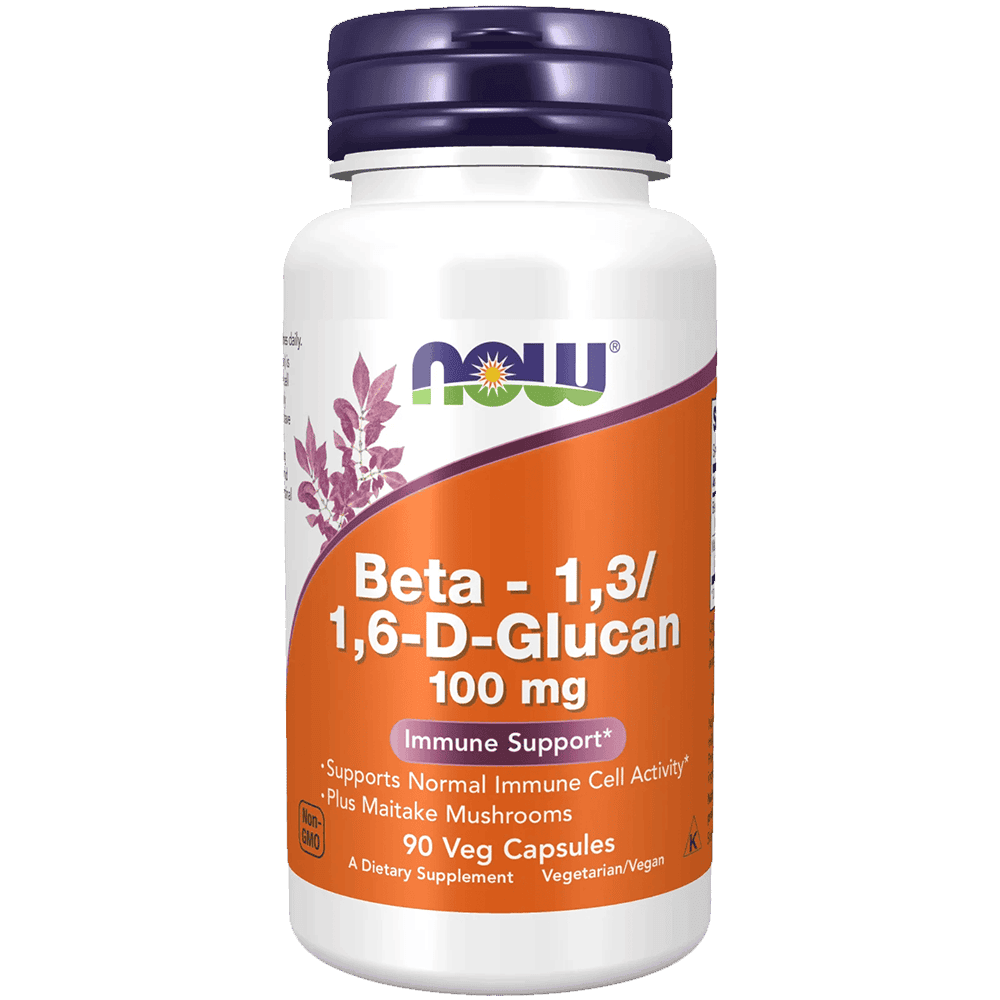 NOW Beta-1,3/1,6-D-Glucan 90 растителни капсули
