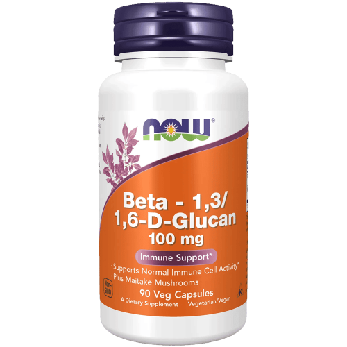 NOW Beta-1,3/1,6-D-Glucan 90 растителни капсули