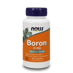 NOW Boron 3 мг 100 капсули