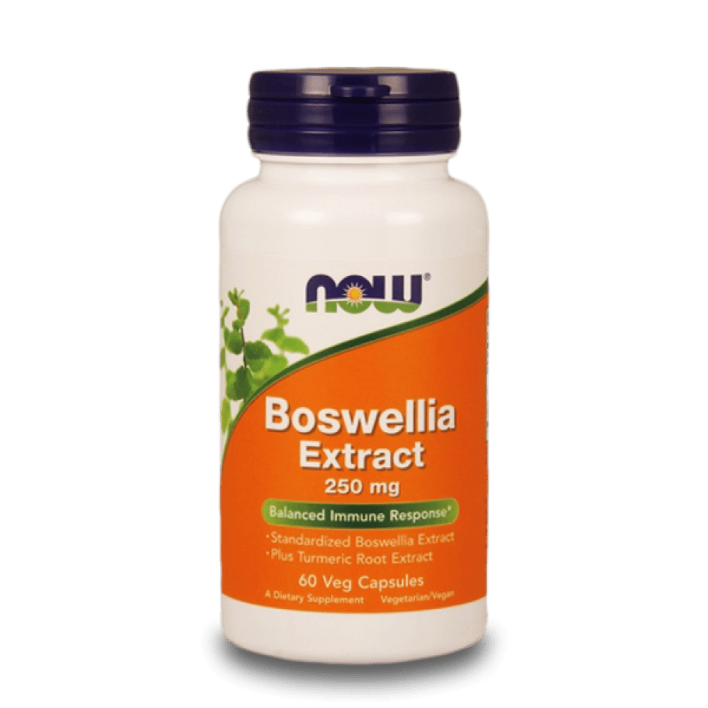 NOW Boswellia Extract 250 мг 60 растителни капсули