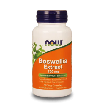 NOW Boswellia Extract 250 мг 60 растителни капсули