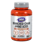 NOW Branched Chain Amino Acids 120 капсули