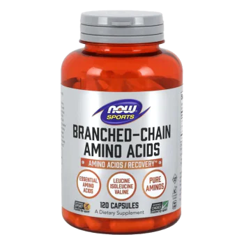 NOW Branched Chain Amino Acids 120 капсули
