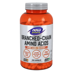 NOW Branched Chain Amino Acids 240 капсули
