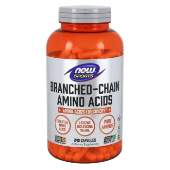 NOW Branched Chain Amino Acids 240 капсули