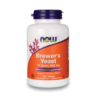 NOW Brewer's Yeast 650 мг 200 таблетки