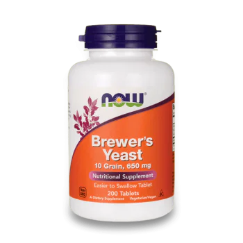 NOW Brewer's Yeast 650 мг 200 таблетки
