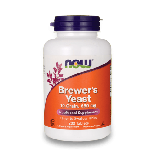 NOW Brewer's Yeast 650 мг 200 таблетки