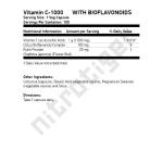 NOW C-1000 with Bioflavonoids 100 растителни капсули