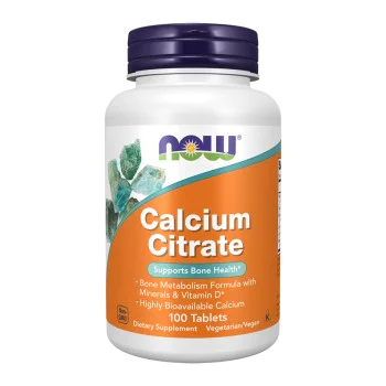 NOW Calcium Citrate 100 таблетки
