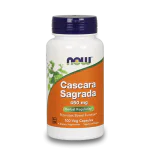 NOW Cascara Sagrada 450 мг 100 капсули