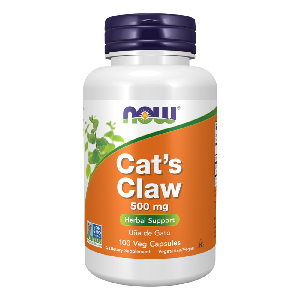 NOW Cat's Claw 100 растителни капсули