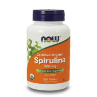 NOW Spirulina 200 таблетки