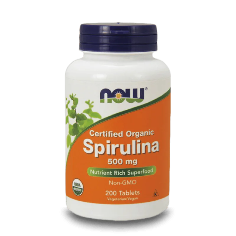 NOW Spirulina 200 таблетки