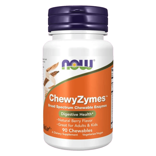 NOW ChewyZymes 90 дъвчащи таблетки