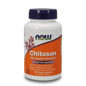 NOW Chitosan 500 мг 120  рстителни капсули